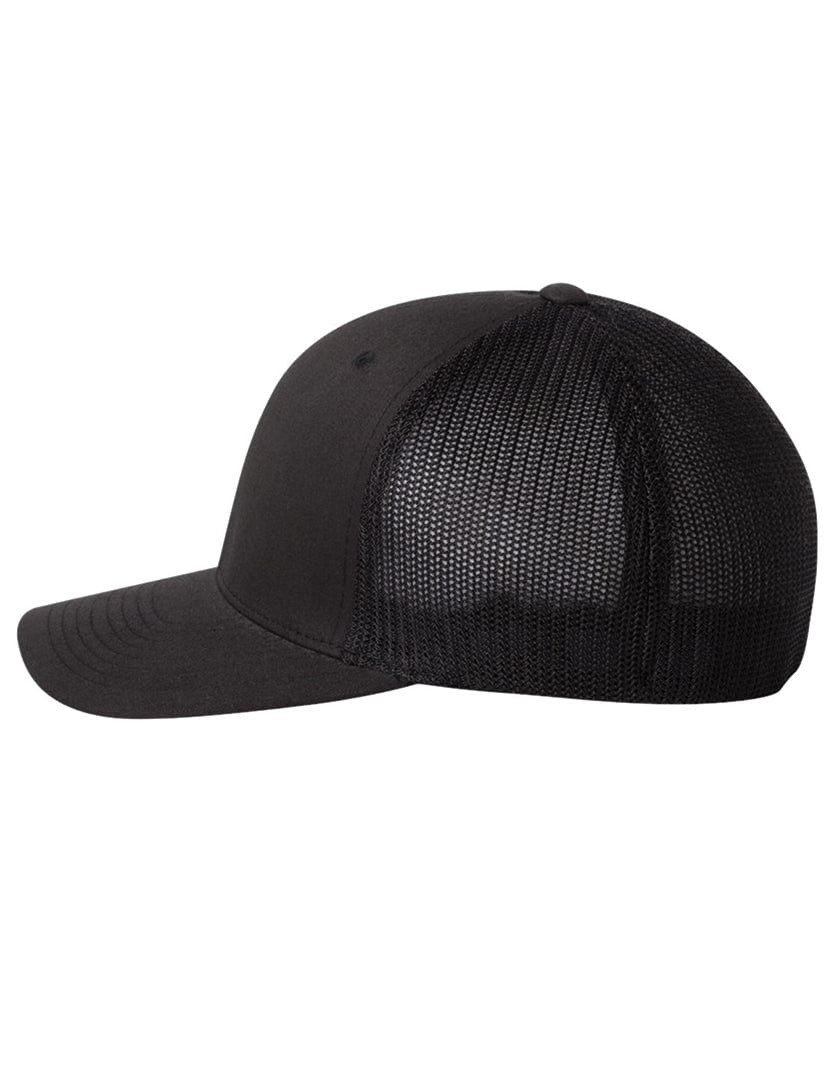 WYR Hats Black Florida Flexfit Mesh Trucker