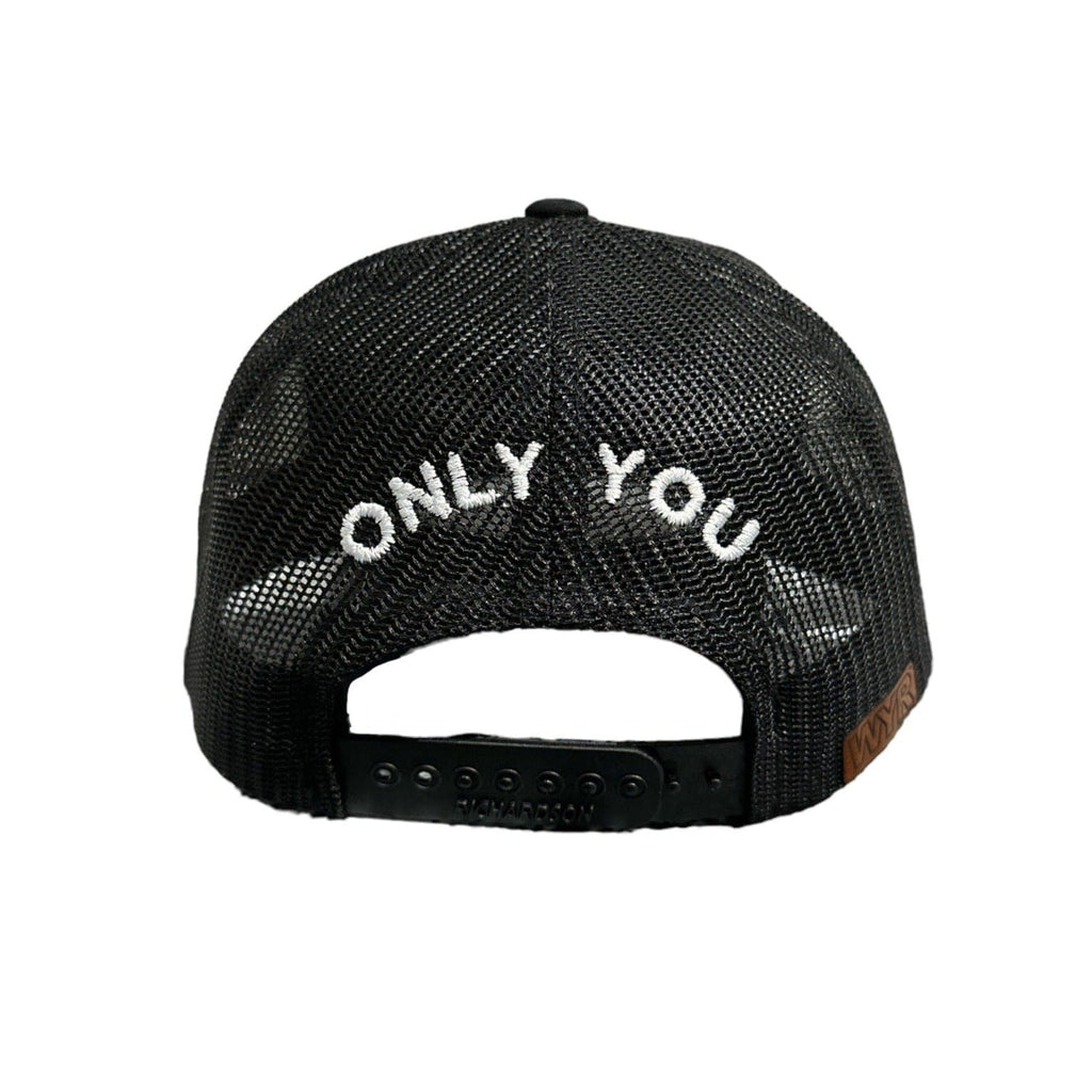 WYR Hats Black w/ Brown Patch Smokey Bear Youth SnapBack Trucker