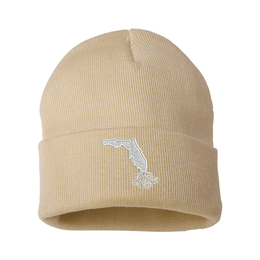 WYR Hats Camel Florida Cuff Beanie