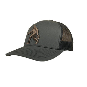 WYR Hats Charcoal/Black Sasquatch SnapBack Trucker