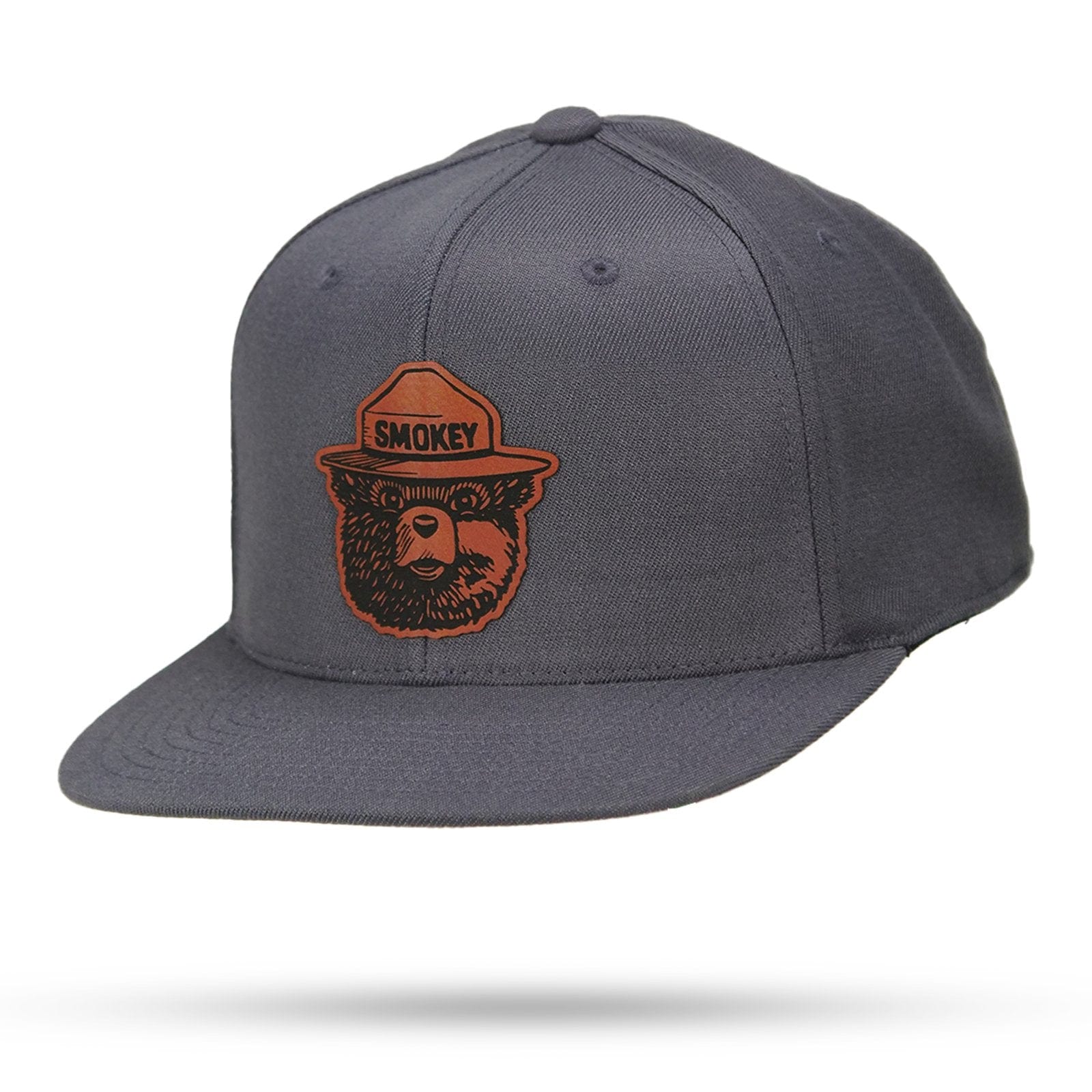 WYR Hats Dark Grey Smokey Bear Flexfit Snapback