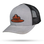 WYR Hats Heather/Black w/ Smokey Brown Smokey Bear Ranger Snapback