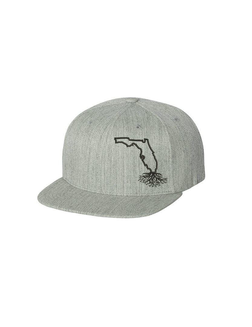 WYR Hats Heather Grey Florida FlexFit Snapback