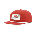 WYR Hats Red Florida Fresh Catch Rope Cap