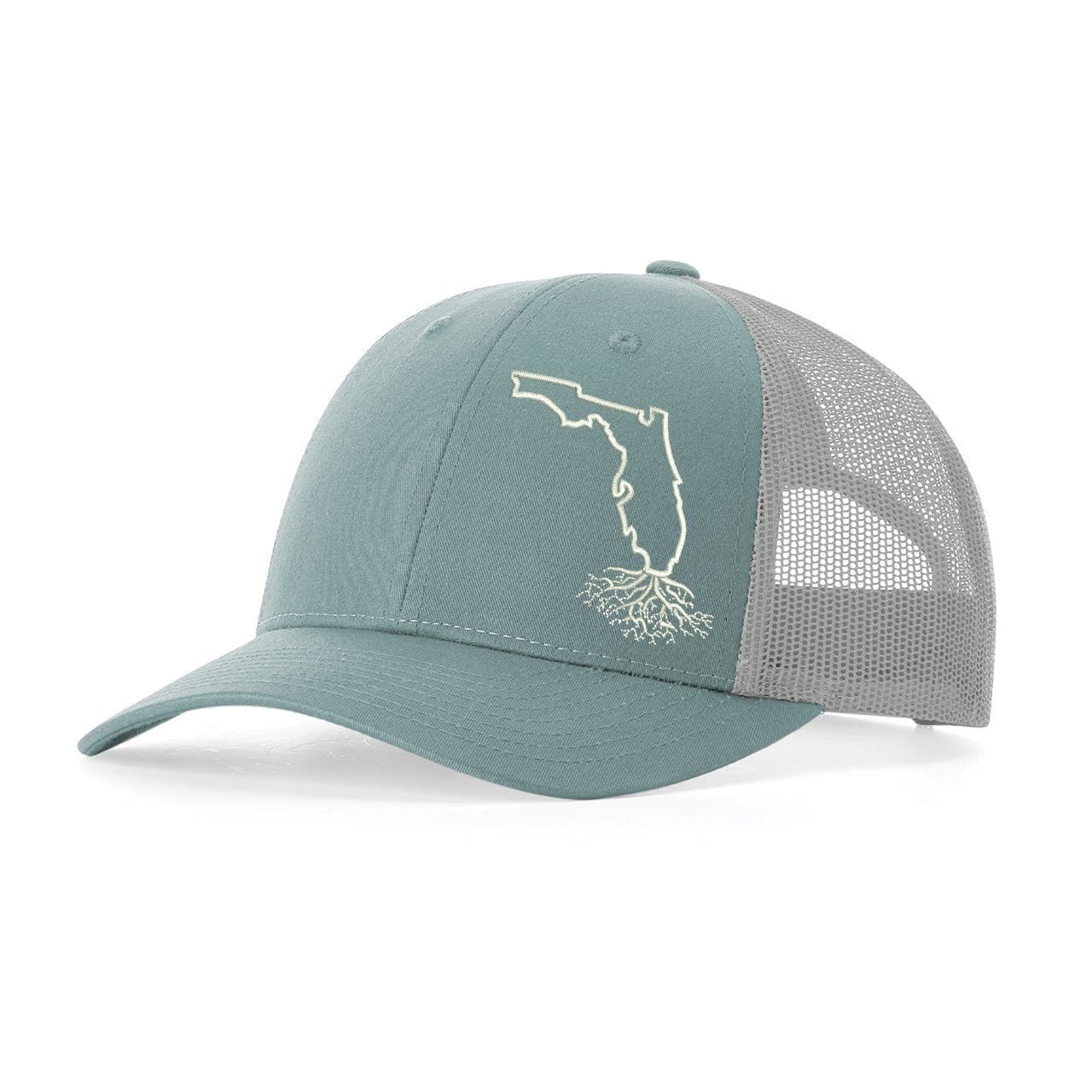WYR Hats Smoke/Aluminum Florida Low-Profile Snapback Trucker