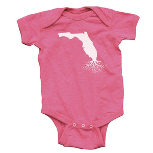 WYR Onesie Hot Pink / Newborn Florida Lil' Roots Onesie