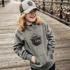 WYR Outerwear Smokey Bear Patch Youth Hoodie