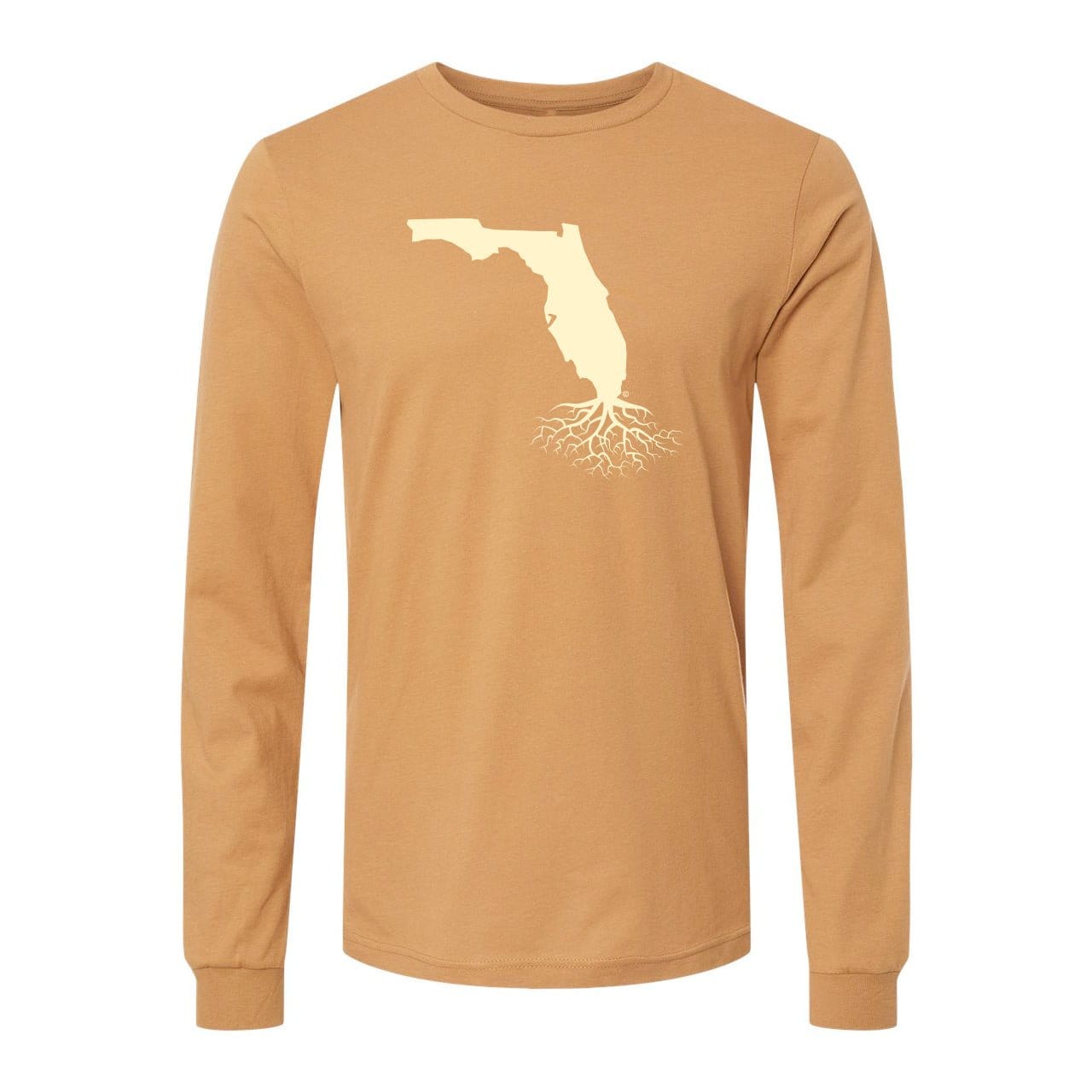WYR Shirts Apricot w/ Bone State / XS Florida Long Sleeve Crewneck Tee