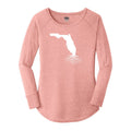WYR Shirts Florida Women's Long Sleeve Tunic Tee