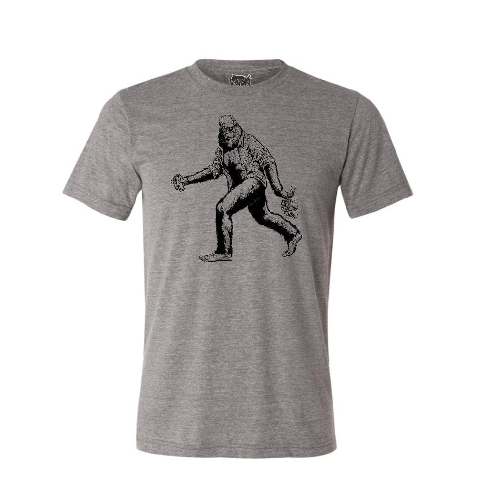WYR Shirts Grey / XS WYR Sasquatch Crewneck Tee (Unisex)