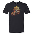 WYR Shirts XS / Solid Black Smokey Bear Watchful Eyes T-shirt (Unisex)