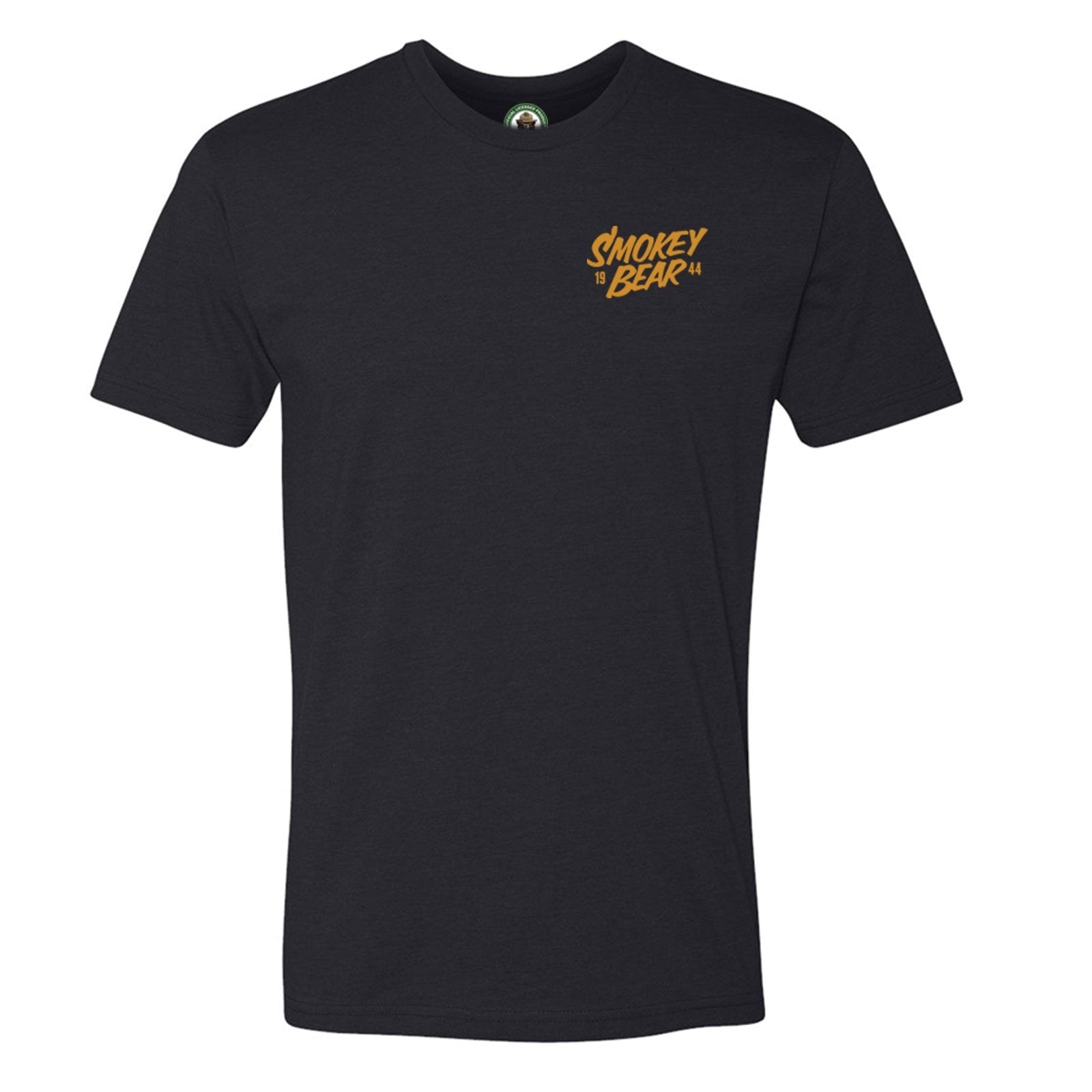 WYR Shirts XS / Solid Black w/ Lapel Smokey Bear Since 44' Tee (Unisex)