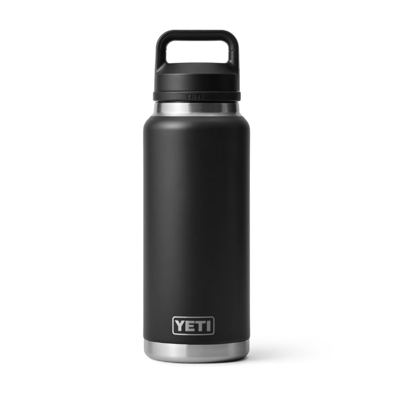 YETI Drinkware BLACK Yeti Rambler 36 oz Chug Cap Water Bottle