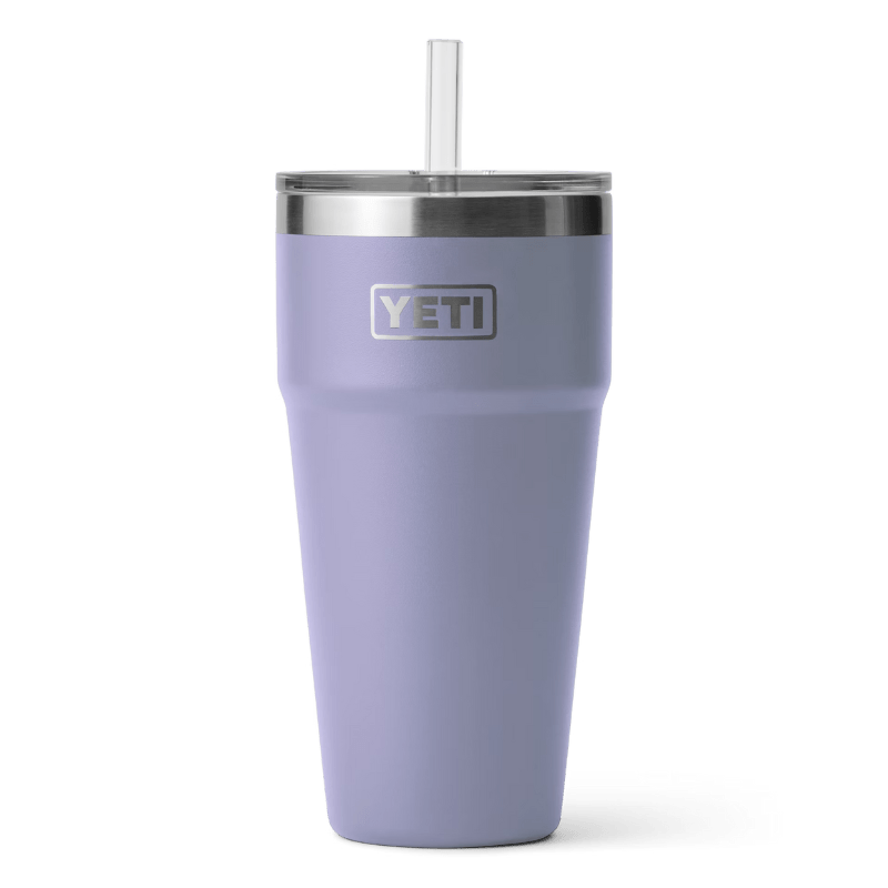 YETI Drinkware Yeti Rambler 26 oz Cosmic Lilac Limited Edition Stackable Cup with Straw Lid