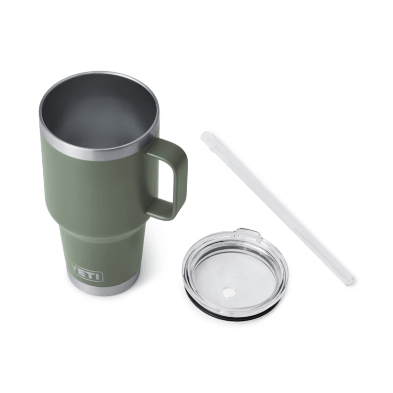 Yeti Rambler 35 oz Camp Green Limited Edition Straw Mug