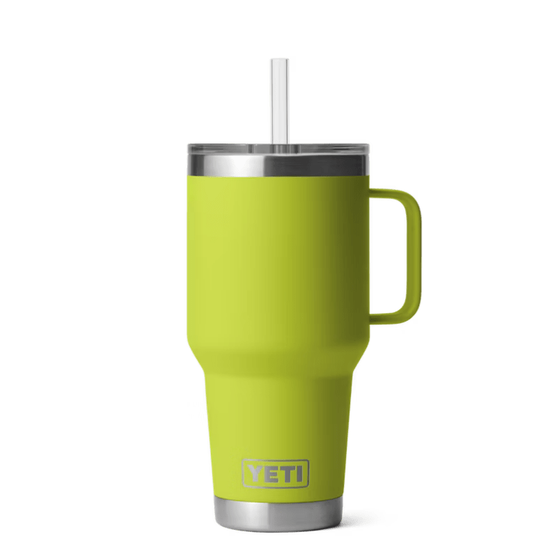 YETI Drinkware Yeti Rambler 35 oz Chartreuse Limited Edition Straw Mug