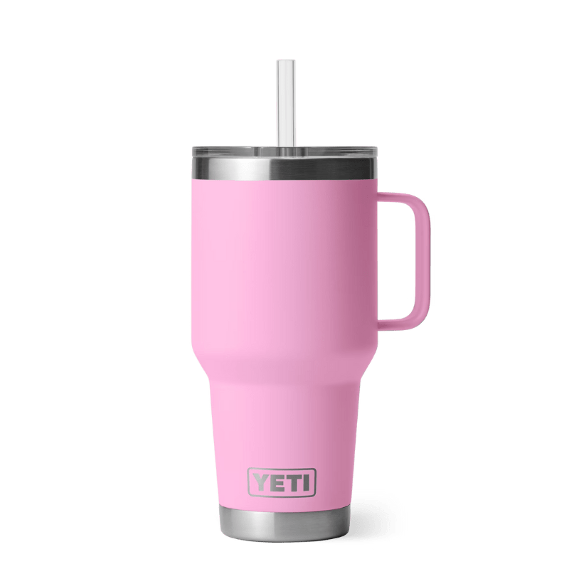 YETI Drinkware Yeti Rambler 35 oz Power Pink Limited Edition Straw Mug