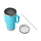 YETI Drinkware Yeti Rambler 35 oz Reef Blue Limited Edition Straw Mug