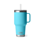 YETI Drinkware Yeti Rambler 35 oz Reef Blue Limited Edition Straw Mug