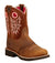 ARIAT INTERNATIONAL, INC. Boots Ariat Kid's Powder Brown Fatbaby Cowgirl Western Boots 10017309