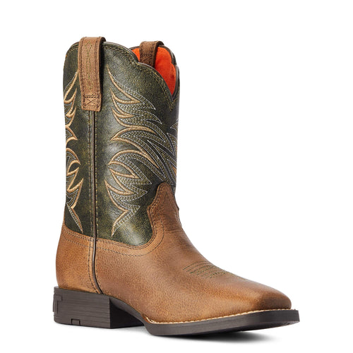 ARIAT INTERNATIONAL, INC. Boots Ariat Kids Youth Firecatcher Distressed Brown Western Boots 10042414