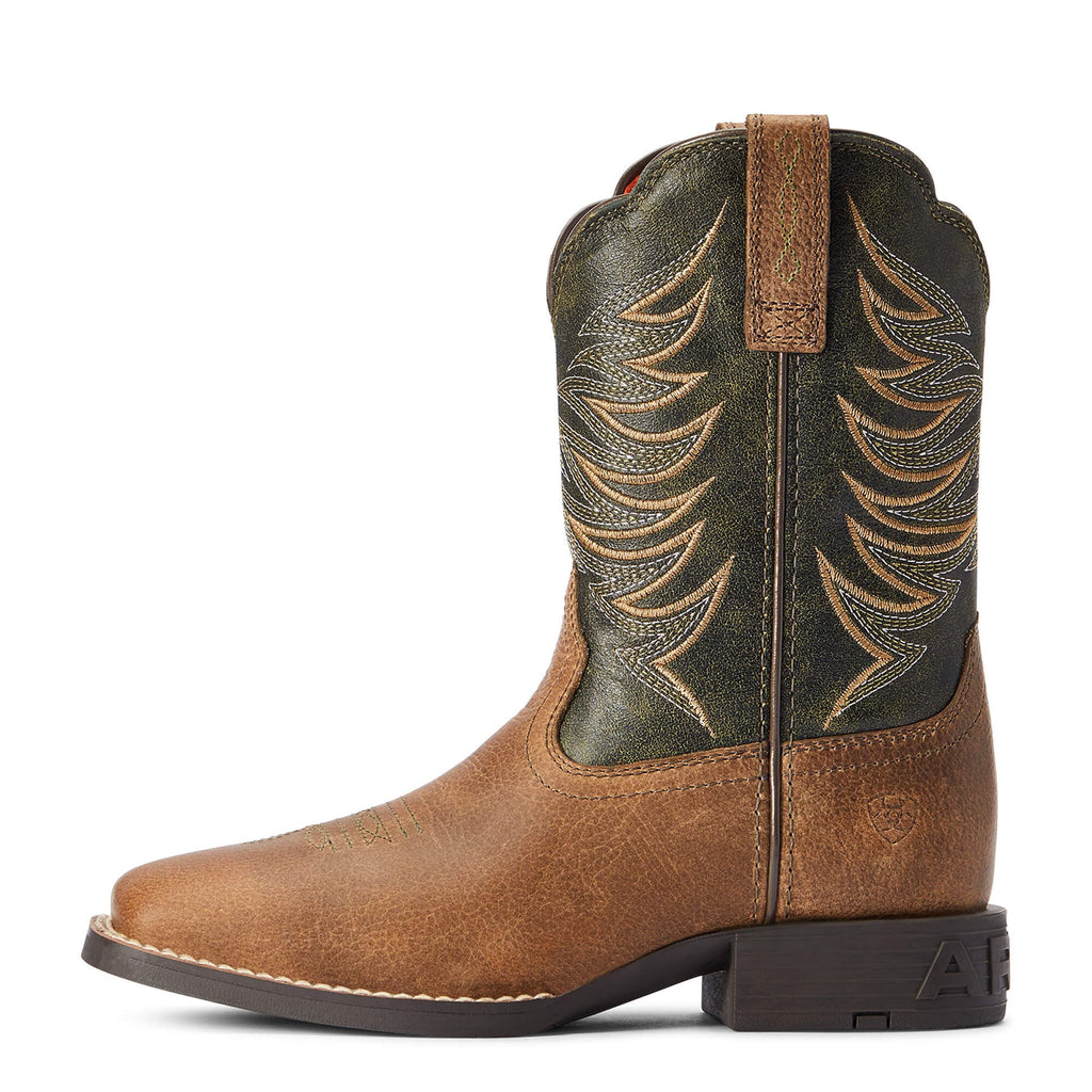 ARIAT INTERNATIONAL, INC. Boots Ariat Kids Youth Firecatcher Distressed Brown Western Boots 10042414