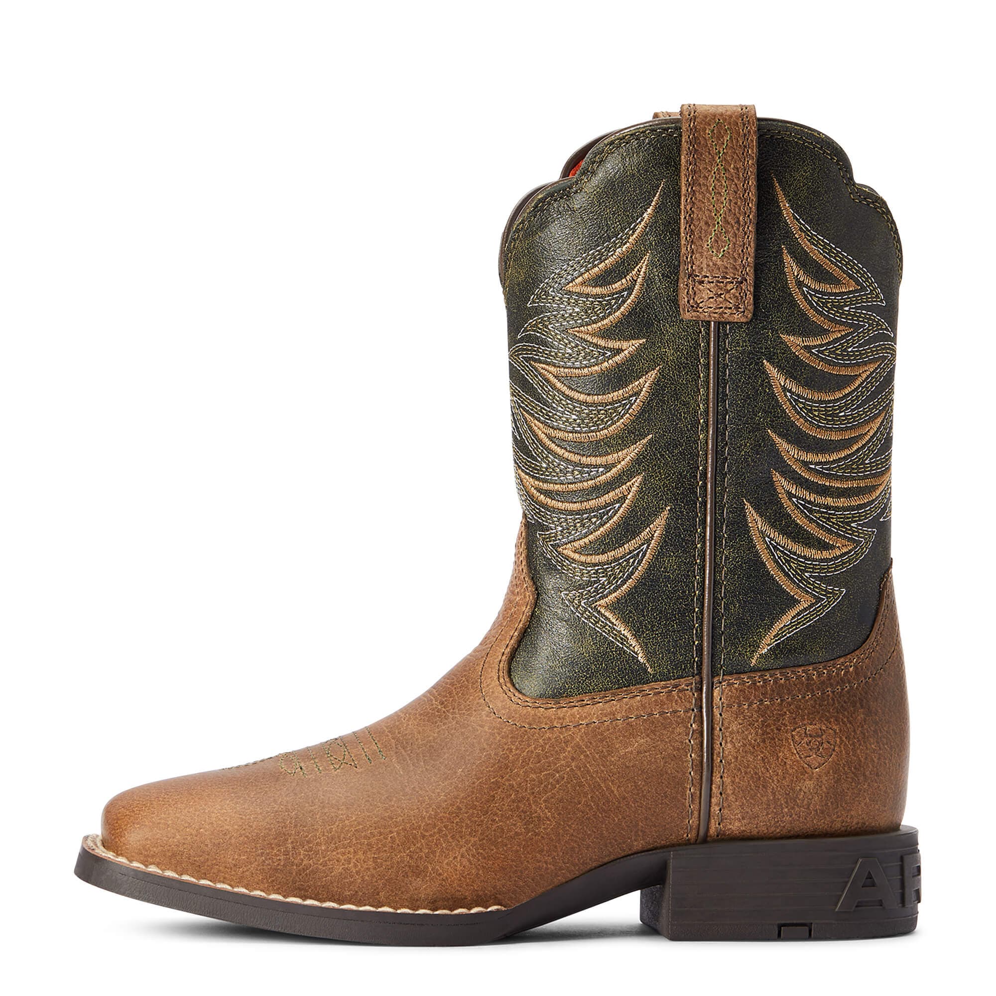 ARIAT INTERNATIONAL, INC. Boots Ariat Kids Youth Firecatcher Distressed Brown Western Boots 10042414