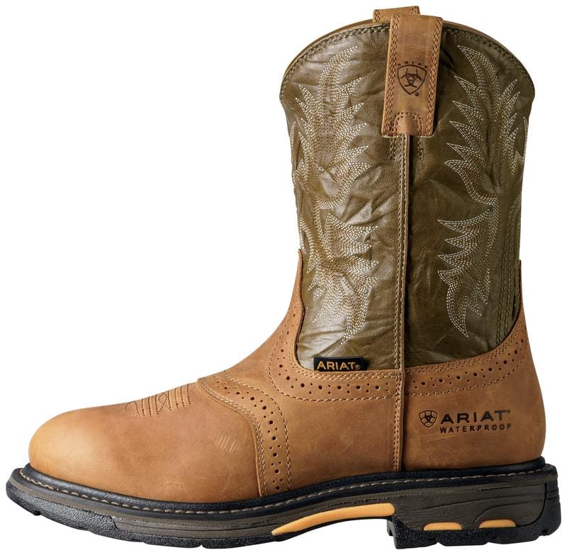 ARIAT INTERNATIONAL, INC. Boots Ariat Men's Aged Bark WorkHog Waterproof Composite Toe Work Boots 10008635