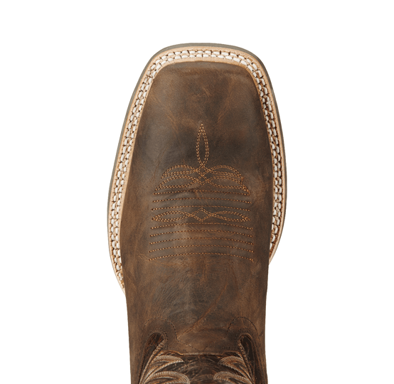 Ariat Men's Challenger Branding Iron Brown Western Boots 10018695