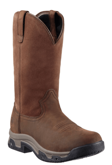 ARIAT INTERNATIONAL, INC. Boots Ariat Men's Distressed Brown Terrain Pull On Waterproof Boots 10011829