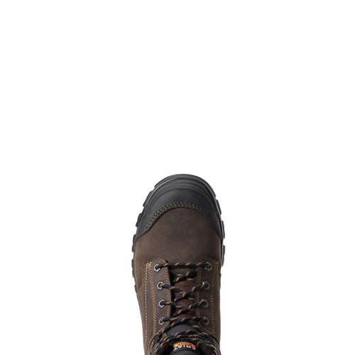 ARIAT INTERNATIONAL, INC. Boots Ariat Men's Treadfast Dark Brown Waterproof Steel Toe Work Boots 10034673