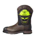 ARIAT INTERNATIONAL, INC. Boots Ariat Men's WorkHog XT VentTEK Iron Coffee Bold Waterproof Carbon Toe Work Boots 10035881