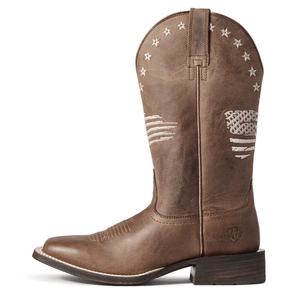 Ariat Women s Circuit Patriot Western Boots Weathered Tan 6.5 B