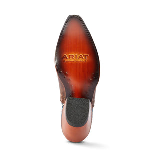 ARIAT INTERNATIONAL, INC. Boots Ariat Women's Dixon Chimayo Fiery Tan Western Booties 10042579
