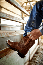 ARIAT INTERNATIONAL, INC. Boots Ariat Women's Fatbaby Heritage Dapper Copper Kettle Western Boot 10029492