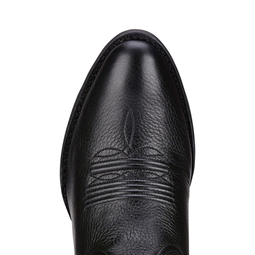 ARIAT INTERNATIONAL, INC. Boots Ariat Women's Heritage Black Deertan R Toe Western Cowgirl Boots 10001037