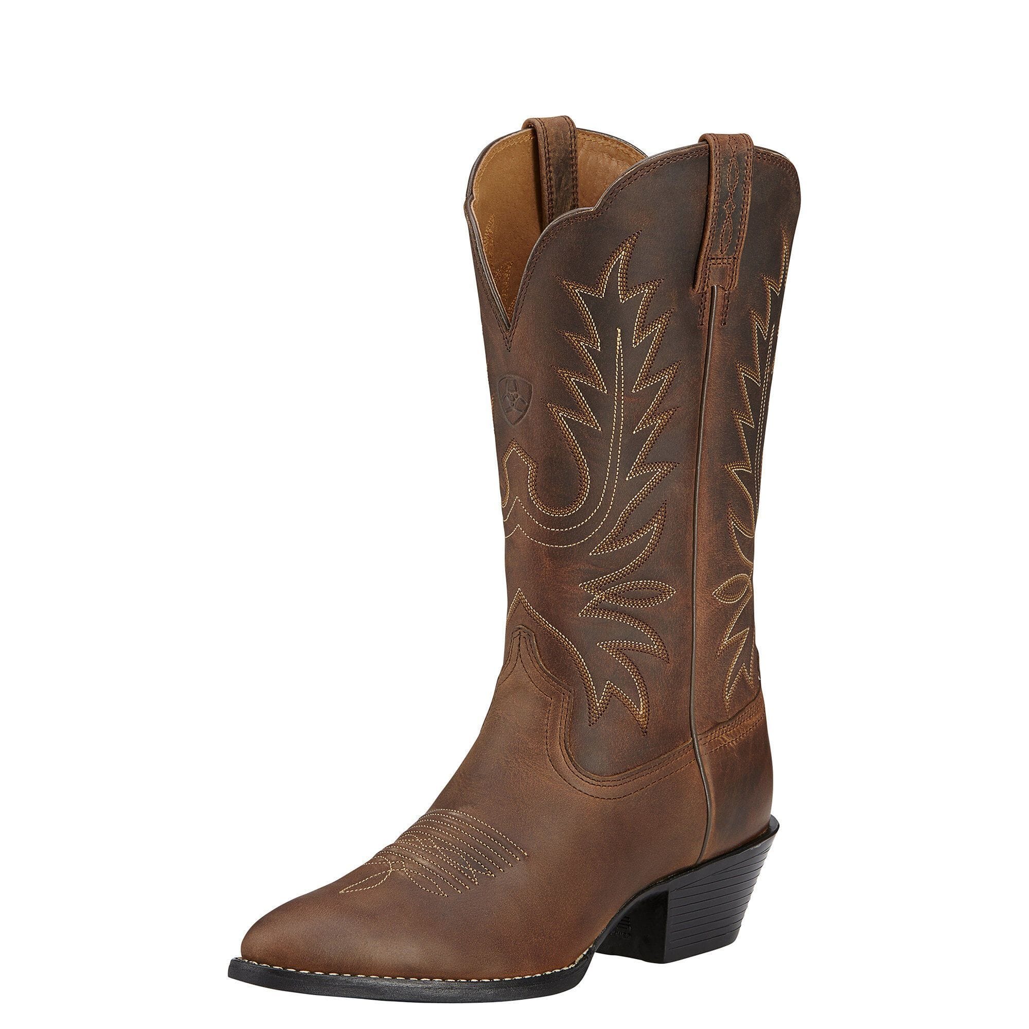 Ariat Women's Heritage Distressed Brown Western Cowgirl Boots