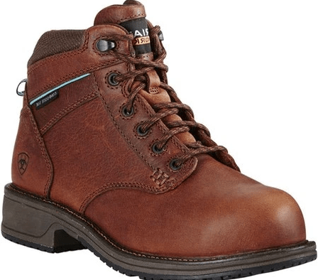 ARIAT INTERNATIONAL, INC. Boots Ariat Women's Nutty Brown Casual Work Mid Lace SD Composite Toe Work Boots 10020097
