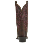 ARIAT INTERNATIONAL, INC. Boots Ariat Women's Powder Brown Round Up Square Toe Western Cowgirl Boots 10014172