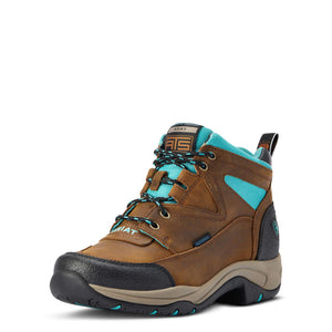 ARIAT INTERNATIONAL, INC. Boots Ariat Women's Terrain Weathered Brown Waterproof Work Boots 10042538