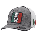 ARIAT INTERNATIONAL, INC. Hats Ariat Men's Mexican Flag Patch Heather Gray Ball Cap A300015106