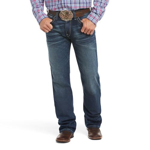 ARIAT INTERNATIONAL, INC. Jeans Ariat Men's M4 Turnout Low rise Stretch Adkins Boot Cut Jeans 10021767