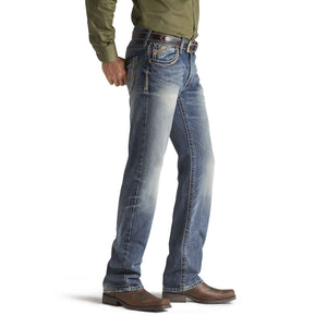 ARIAT INTERNATIONAL, INC. Jeans Ariat Men's M5 Slim Gambler Stackable Straight Leg Jeans 10012703