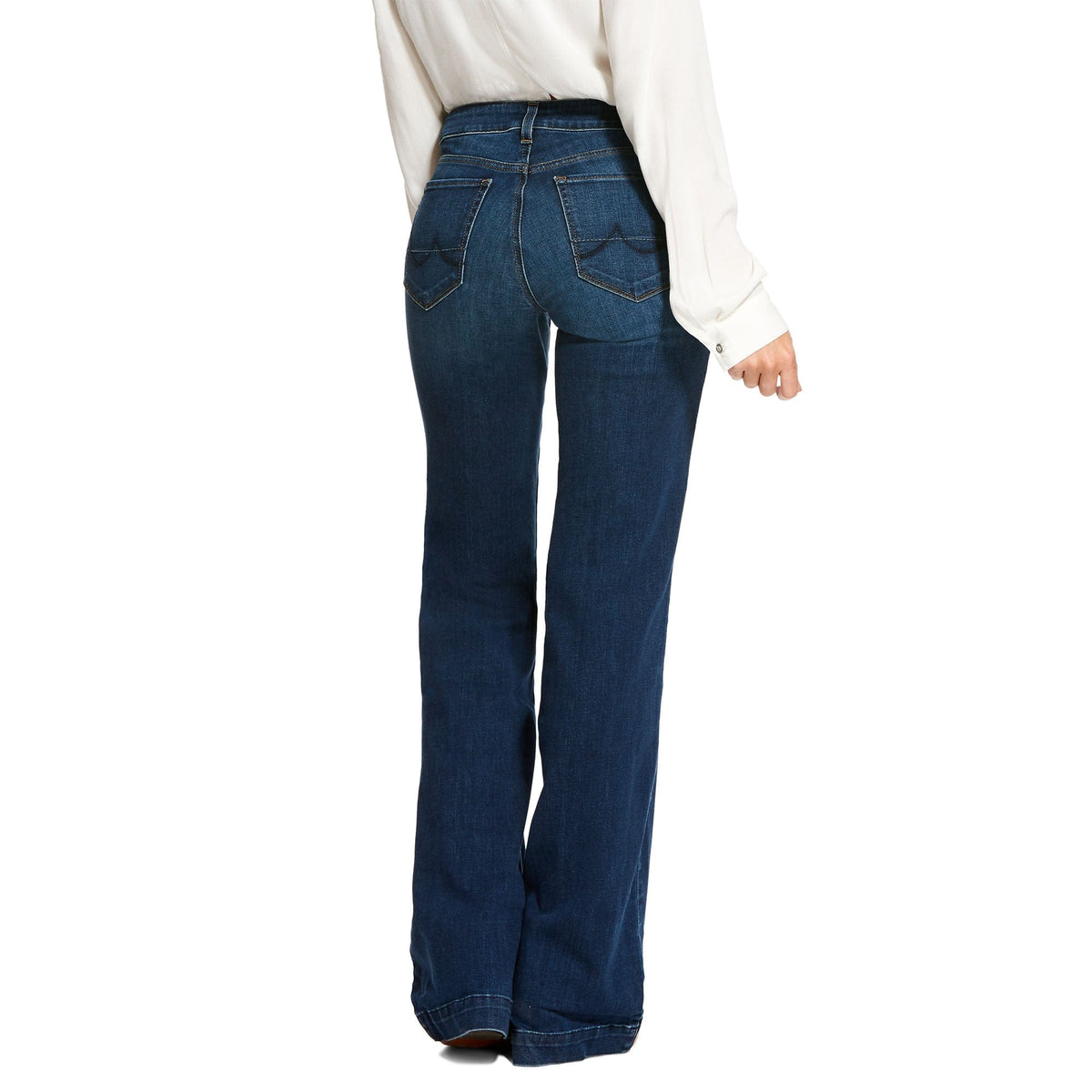 ARIAT INTERNATIONAL, INC. Jeans Ariat Women's Kelsea Mid Rise Stretch Wide Leg Jeans 10027695