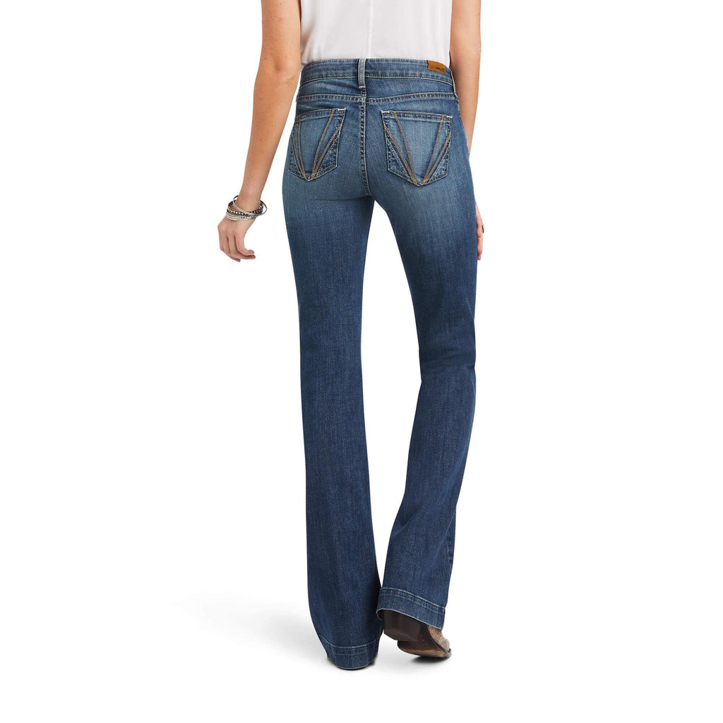 ARIAT INTERNATIONAL, INC. Jeans Ariat Women’s Slim Trouser Daphne Wide Leg Jeans 10041106