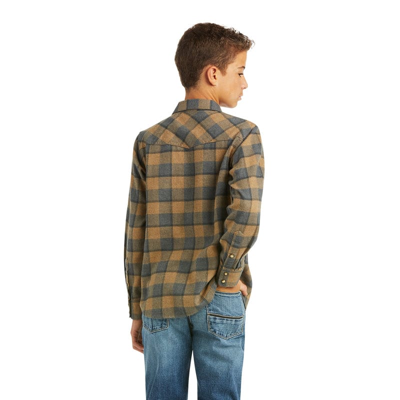 ARIAT INTERNATIONAL, INC. Shirts Ariat Boys Hartford Boardwalk Retro Fit Shirt 10037355