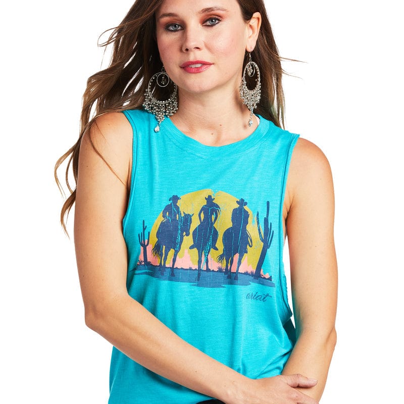 ARIAT INTERNATIONAL, INC. Shirts Ariat Women's Merman Wandering Tank 10039822