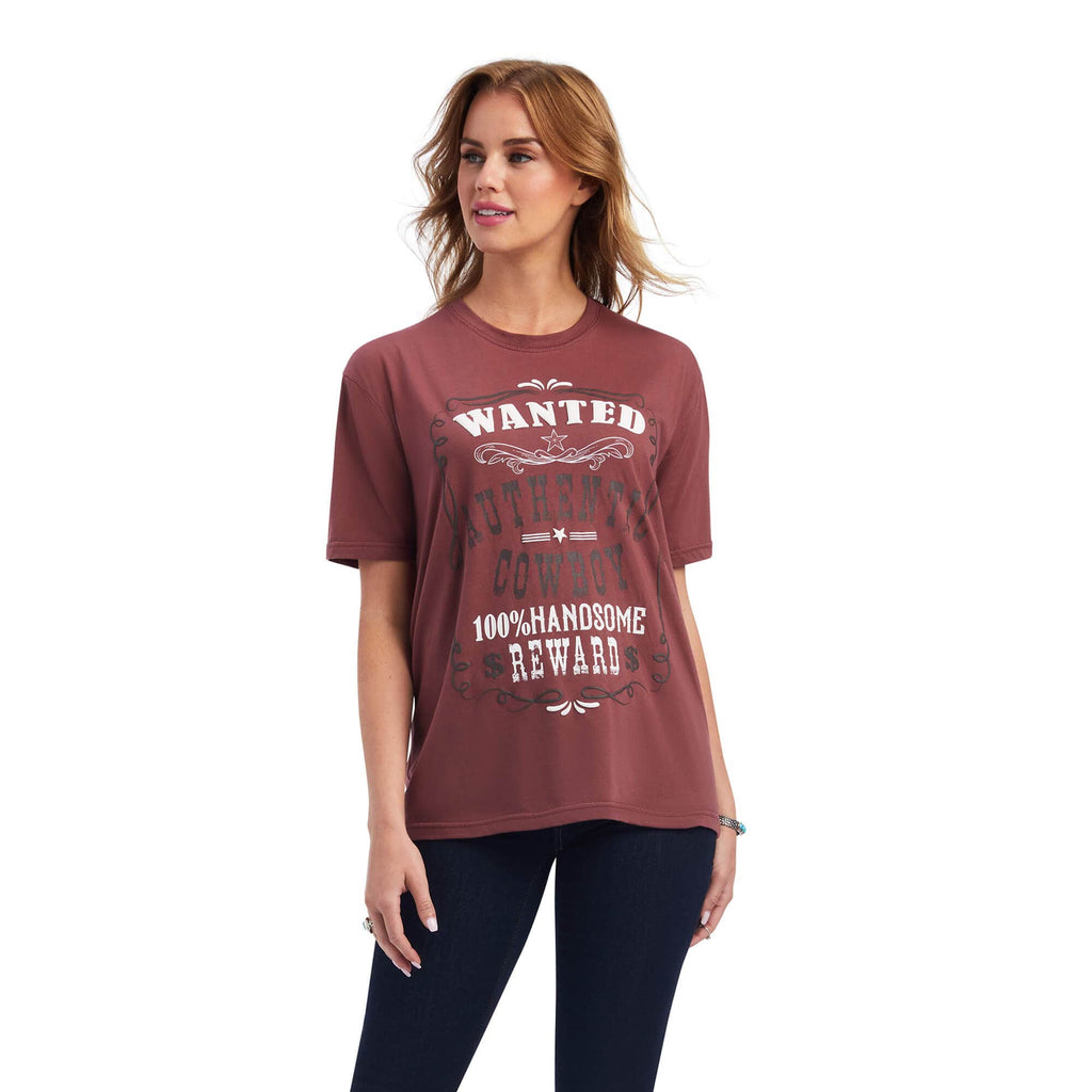 ARIAT INTERNATIONAL, INC. Shirts Ariat Women's Wanted Tee 10041307