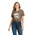 ARIAT INTERNATIONAL, INC. Shirts Ariat Women's Weekend Warrior Banyan Bark Tee - 10037290