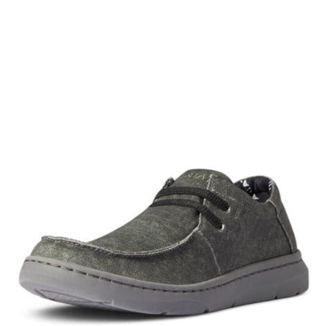 ARIAT INTERNATIONAL, INC. SHOES Ariat Men's Charcoal Canvas Hilo Stretch Shoes 10038391